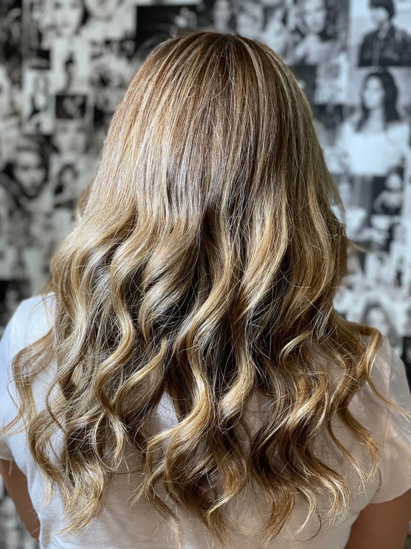 Balayage colour transformation by Afsaneh Farahmand
